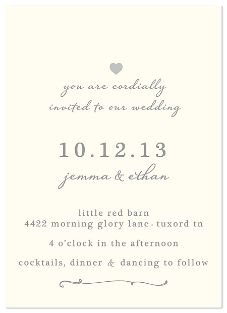 Rustic Chic Wedding Invitations
